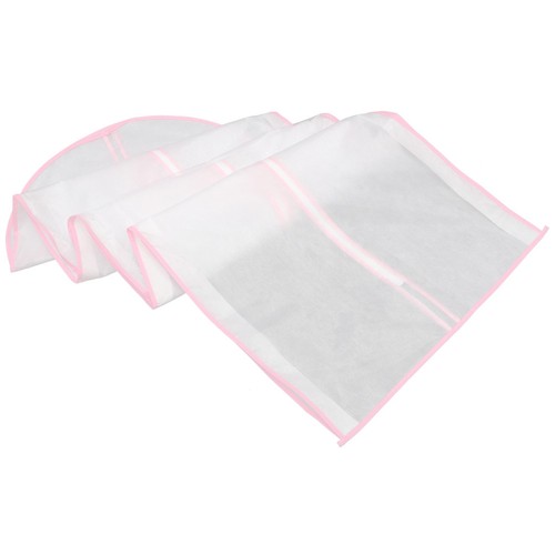 Breathable pink dress storage - pink,