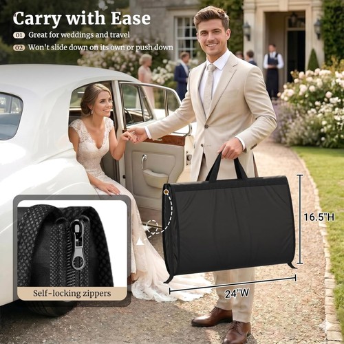 Deluxe garment bags for - deluxe, 65"